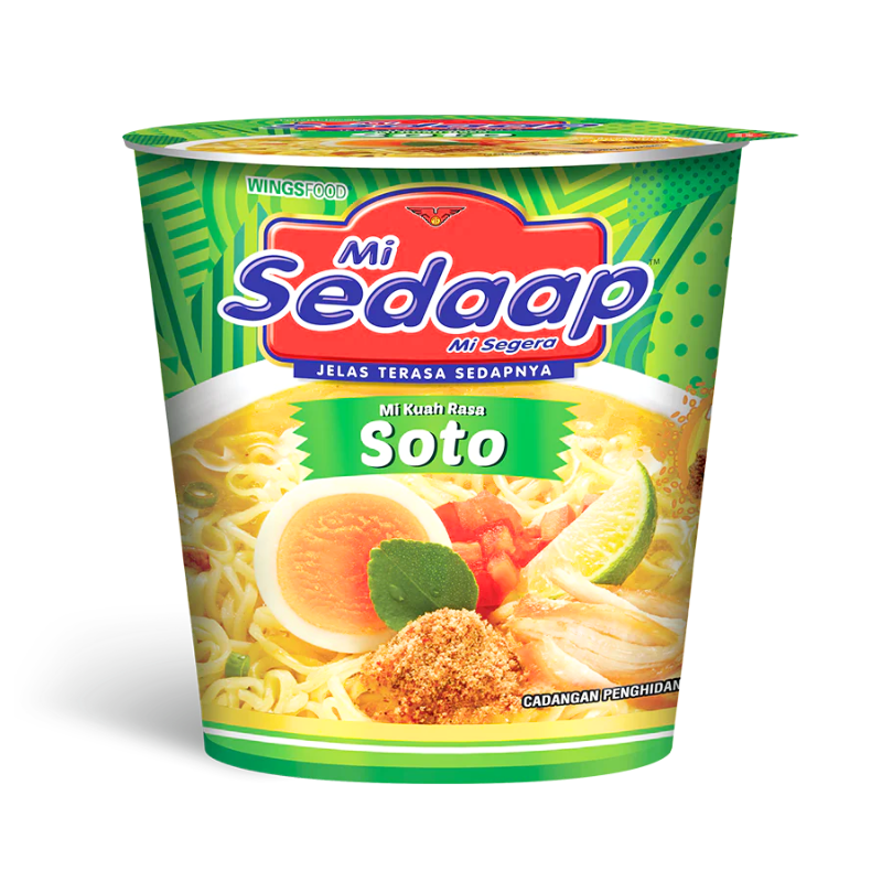 [Wings Food] Cup Instant Noodles Soto - 81g - A&E Foodstore