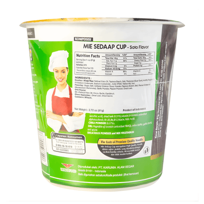 [Wings Food] Cup Instant Noodles Soto - 81g - A&E Foodstore