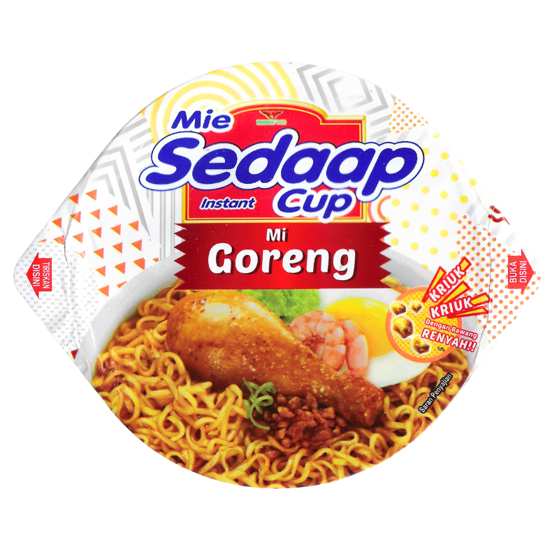 [Wings Food] Cup Mi Goreng - 81g - A&E Foodstore