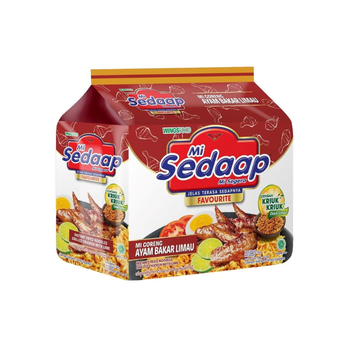 [Wings Food] Mi Sedaap Ayam Bakar Limau - 14.1 oz - A&E Foodstore