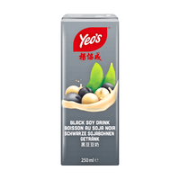 [YEO'S] Black Soymilk - 8.5oz(6Pack) - A&E Foodstore