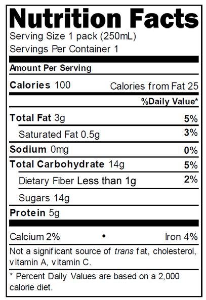 Yeo's Less Sugar Soy Milk 250ml Pack of 6 - A&E Foodstore