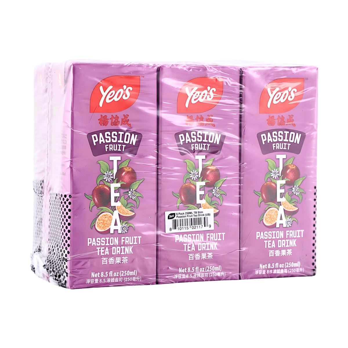 [YEO'S] Passion Fruit Tea - 8.5oz(6Pack) - A&E Foodstore