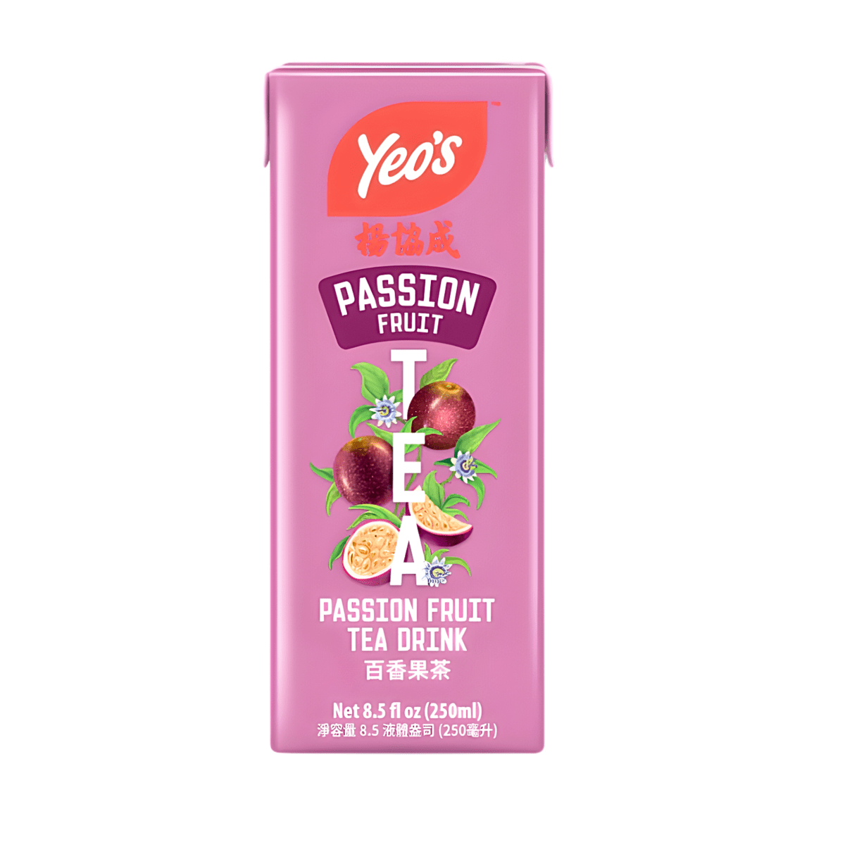 [YEO'S] Passion Fruit Tea - 8.5oz(6Pack) - A&E Foodstore