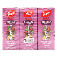 [YEO'S] Passion Fruit Tea - 8.5oz(6Pack) - A&E Foodstore