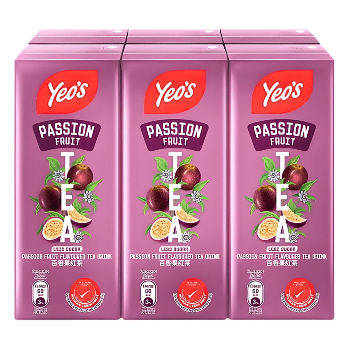 [YEO'S] Passion Fruit Tea - 8.5oz(6Pack) - A&E Foodstore