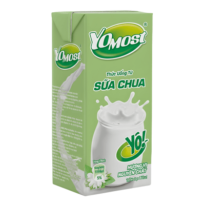 [YOMOST] Plain Yogurt Natural Drink - 170 ml - A&E Foodstore