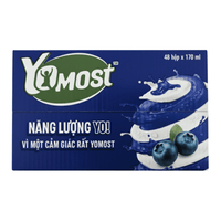[YOMOST] Yogurt Drink Mint & Blueberry Flavor - 170ml - A&E Foodstore