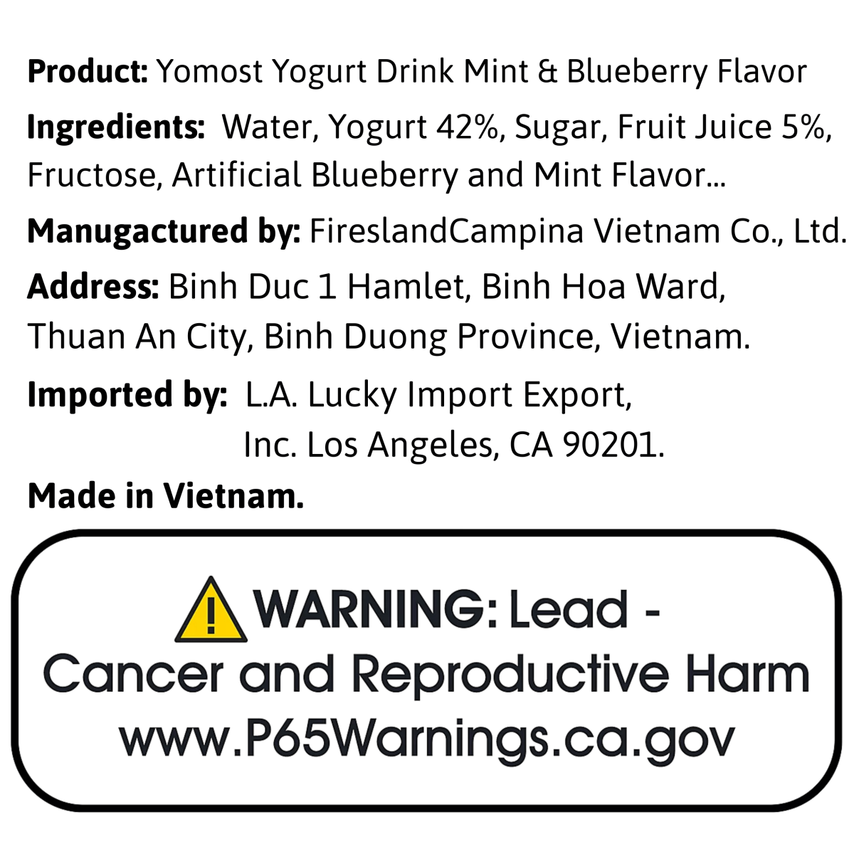 [YOMOST] Yogurt Drink Mint & Blueberry Flavor - 170ml - A&E Foodstore