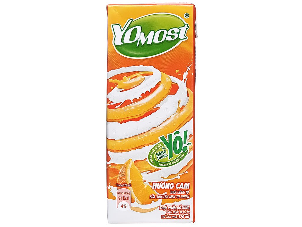 [YOMOST] Yogurt Drink Orange Flavor - 170 ml - A&E Foodstore