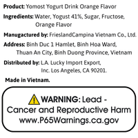 [YOMOST] Yogurt Drink Orange Flavor - 170 ml - A&E Foodstore
