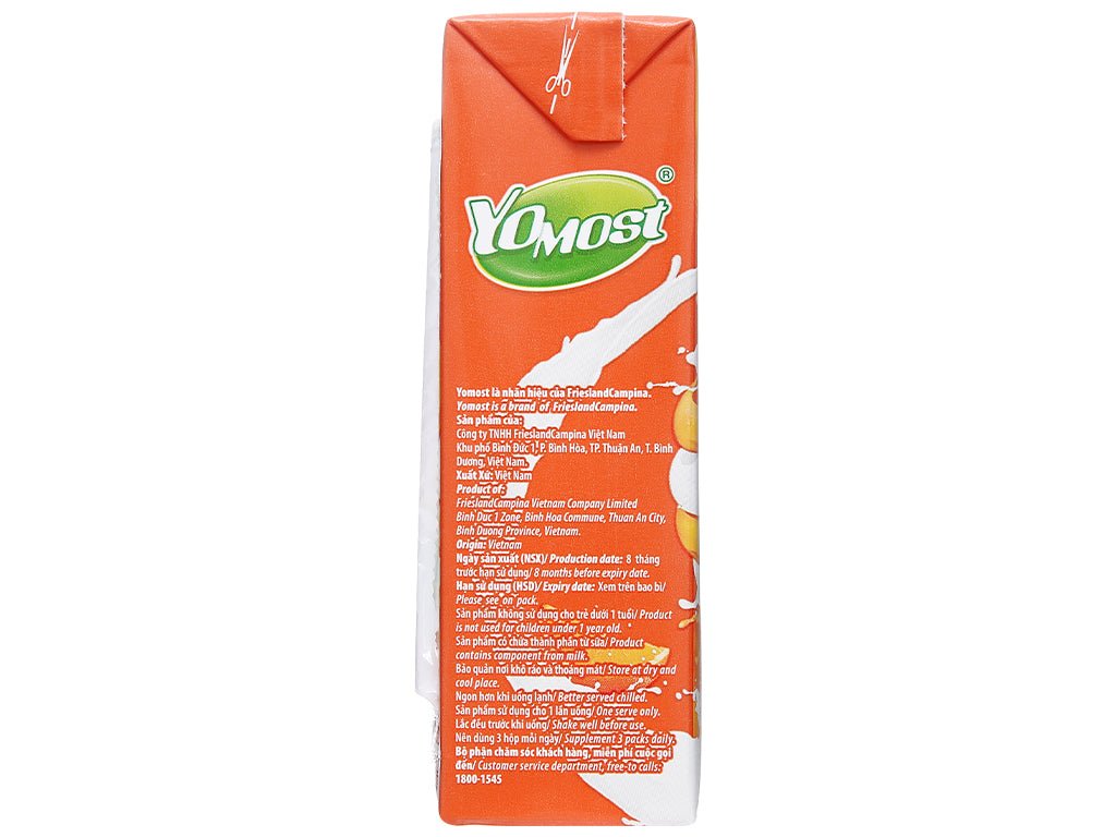 [YOMOST] Yogurt Drink Orange Flavor - 170 ml - A&E Foodstore
