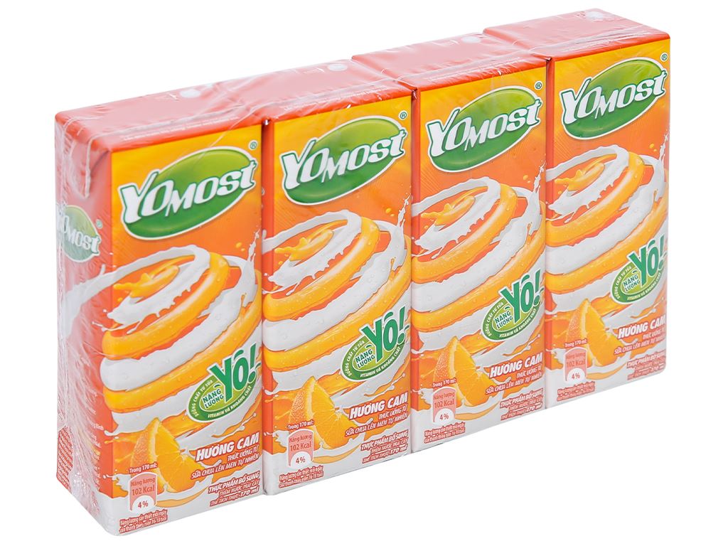 [YOMOST] Yogurt Drink Orange Flavor - 170 ml - A&E Foodstore