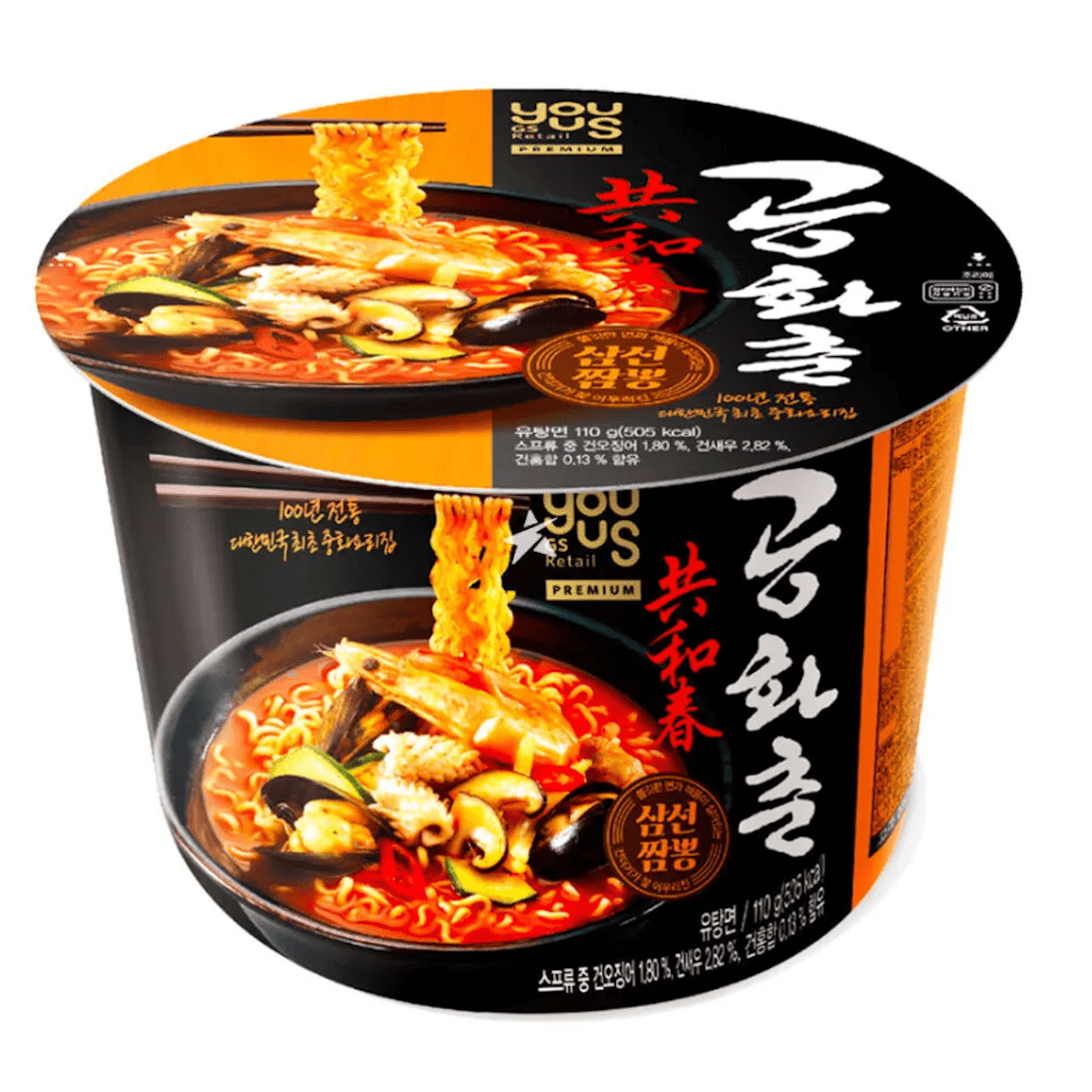 Youus Gonghwachun Jjambbong (Bowl) 110g - A&E Foodstore