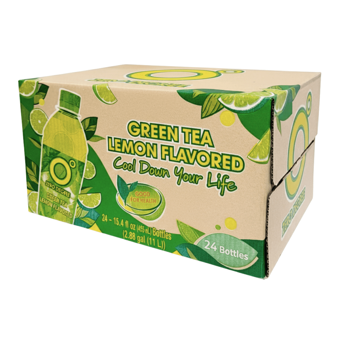 Zero Degree Green Tea Lemon Flavored15.4oz - A&E Foodstore