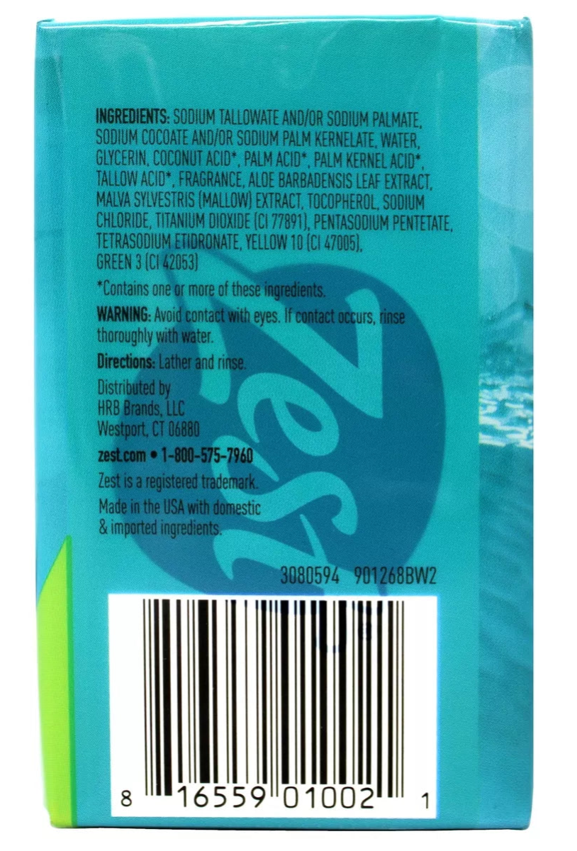 Zest Refreshing Aqua Soap 12oz - A&E Foodstore