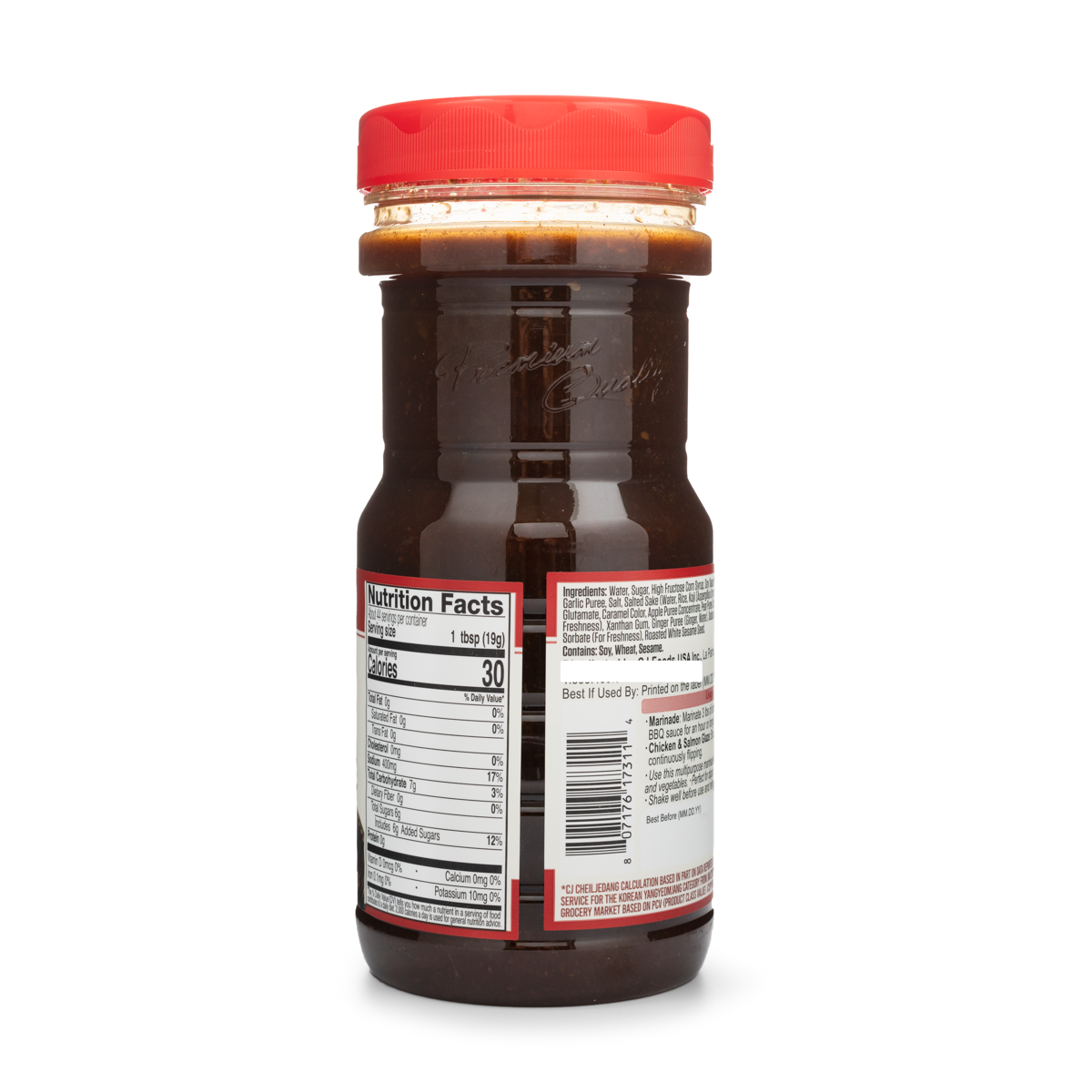 CJ BBQ Sauce Ribs Kalbi-Style Marinade 840g