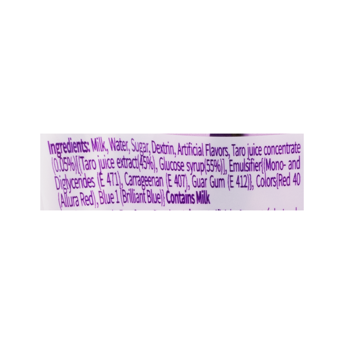 Binggrae Milk Drink, Taro Flavor 6ct
